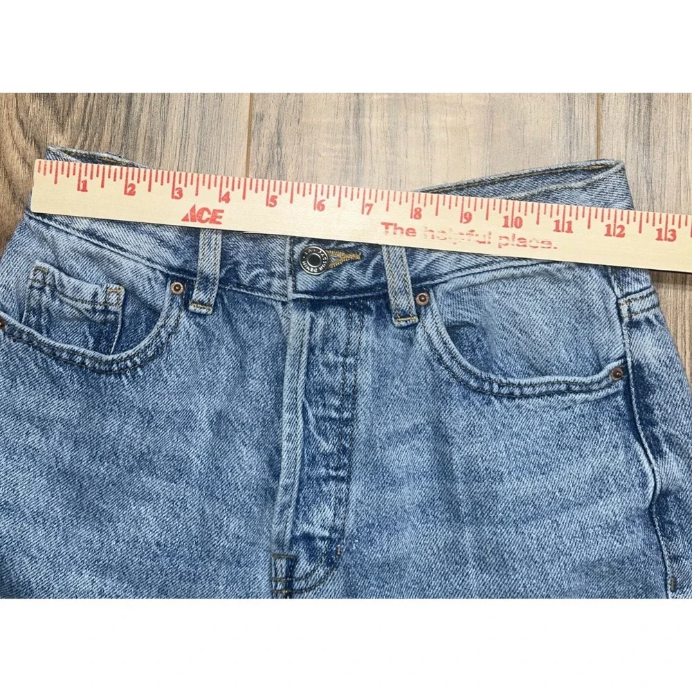 Pacsun Women's Blue High Rise Straight Bootcut Flared Denim Jeans‎ Pants Size 25